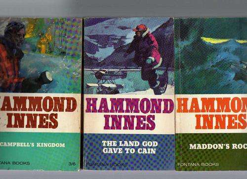 Lot of 3 x Hammond Innes Paperbacks