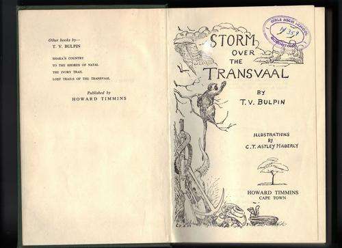 Storm over the Transvaal - T V Bulpin