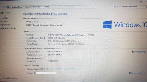 **HP Probook Business Laptop*500GB HDD*8GB RAM