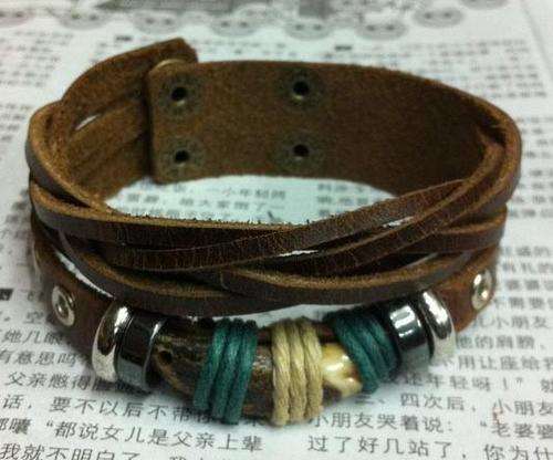 lovely leather bracelet