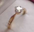 **R38,900-00**Massive 0.62cts 14kt Gold Solitaire Diamond Ring