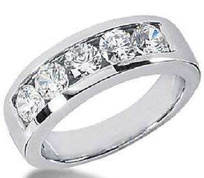 HUGE 1.20ctw DIAMOND RING IN 14KT GOLD - 5 DIAMONDS!!!