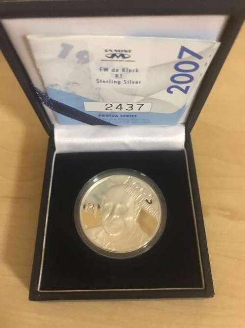 Protea De Klerk silver Proof