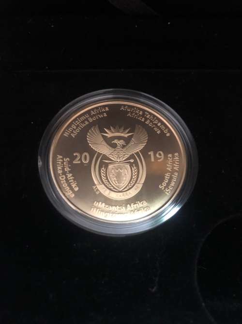 Democracy 2019 one Ounce Silver and Bronze Proof
