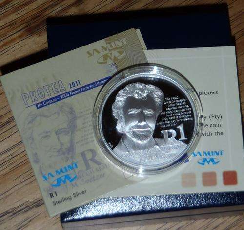 2011 JM COETZEE SILVER PROOF