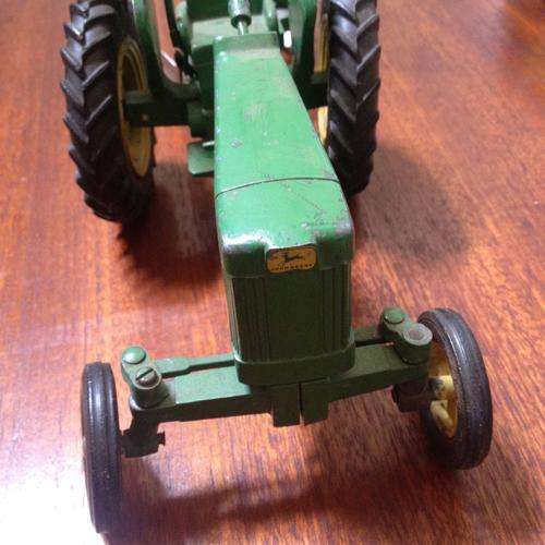 John Deere Toy Tractor and plow