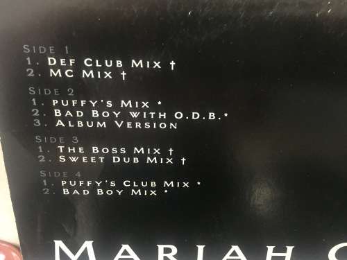 Mariah Carey - Fantasy ×2 x Vinyl 1995