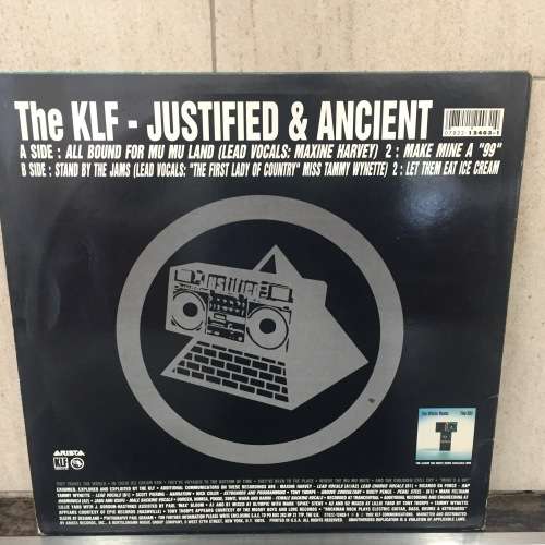 THE KLF - Justified and Ancient - LP