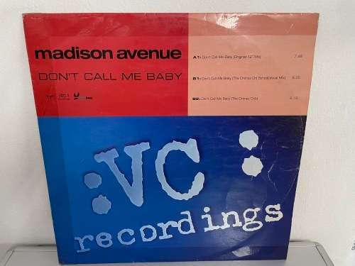 Madison Avenue - Don`t Call Me Baby - LP
