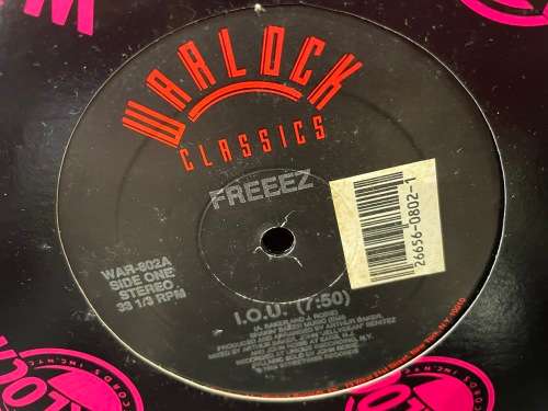 Freeez - I.O.U. - Warlock Classics - LP