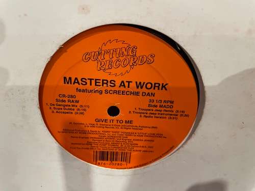 Masters At Work - Give it to me - LP