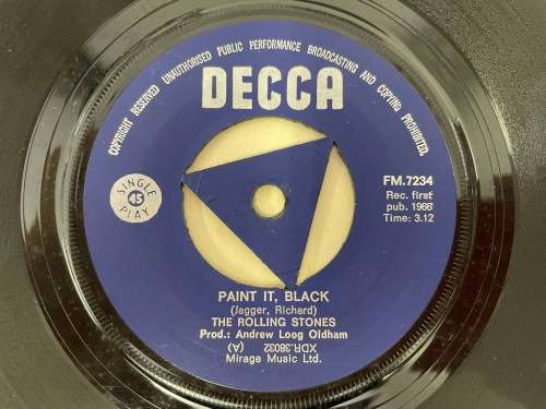 The Rolling Stones - Paint it, Black vinyl