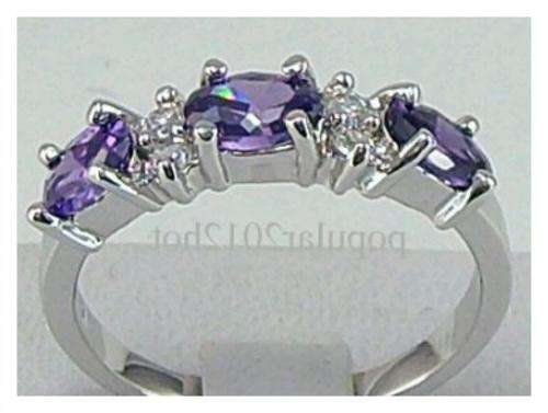 1.38 Ct tanzinite solid 14Ct white gold