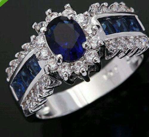 Blue Sapphire ring Size 5