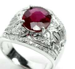 Natural AAA Blood Red Ruby Ring size 6.25