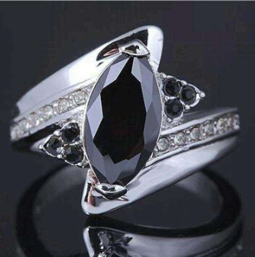 Black Sapphire Ring 7