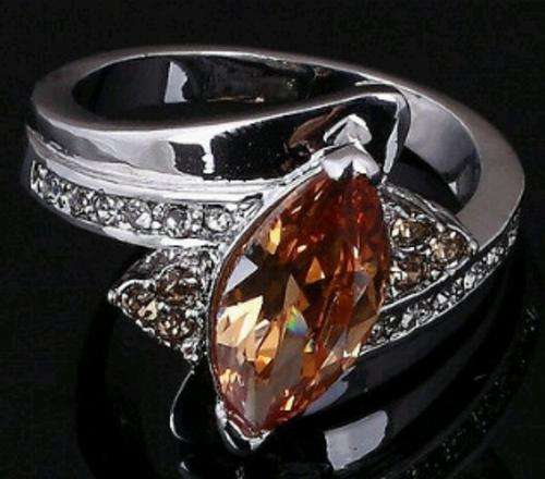 Champagne Topaz Ring