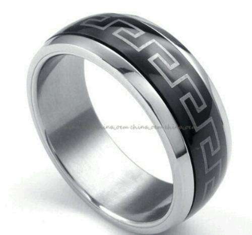 Mens 316L Stainless Steel Tatanium Band Ring    size 12 and 10 and 11