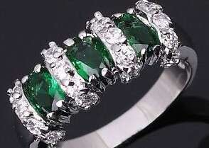 Emerald Ring size 7