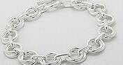 Stunning solid sterling silver bracelet