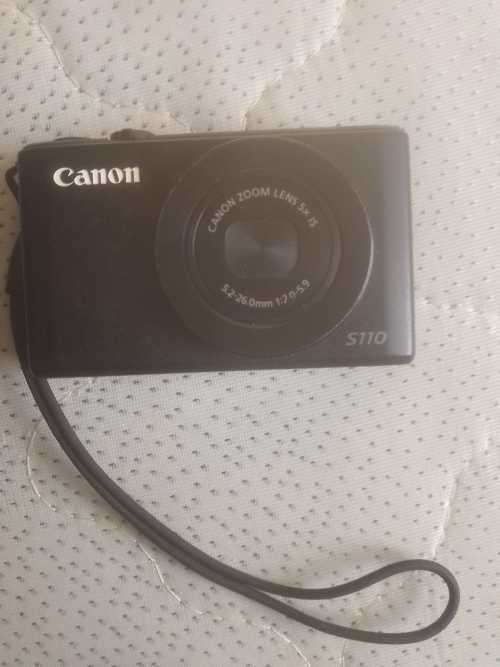 Canon PowerShot S110 12MP Digital Camera with 3-Inch LCD (Black)
