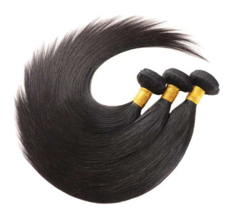 Brazilian Hair Straight - 3 bundles 10"