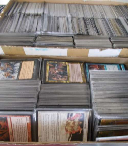 Magic The Gathering Trading Cards Massive lot of 8000+ cards 1993-2006