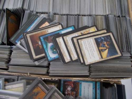 Magic The Gathering Trading Cards Massive lot of 8000+ cards 1993-2006