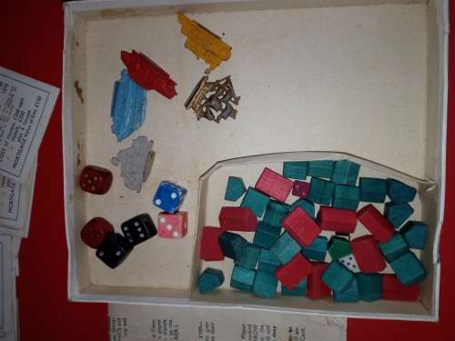 Vintage Monopoly Board Game 1940s No Board RARE