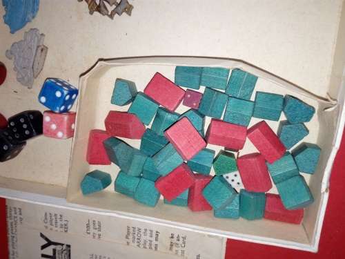 Vintage Monopoly Board Game 1940s No Board RARE