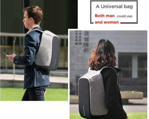 Laptop Backpack + Powerbank Combo