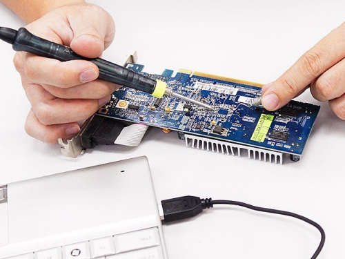 USB Soldering Iron 5V 8W with Stand