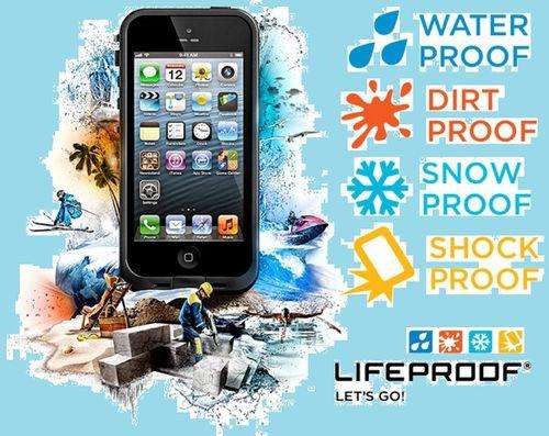 LifeProof **Guaranteed Original** Cover Case for Apple iPhone 5 - Local Stock - FREE DELIVERY
