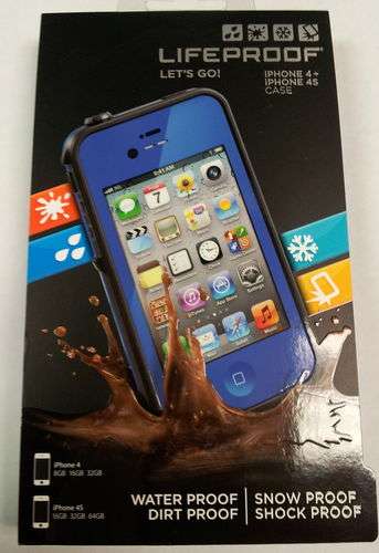 LifeProof **Guaranteed Original** Cover Case for Apple iPhone 4 - Local Stock - FREE DELIVERY