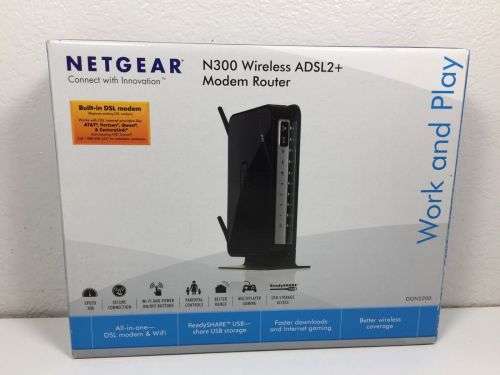 Netgear N300 wireless ADSL modem/router DGN2200