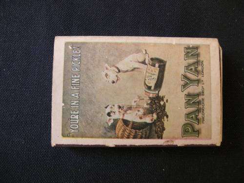 Match Box "Pan Yam" You're in a fine pickle. Condition good. see pics for description