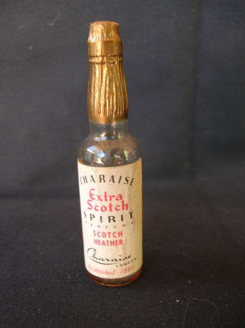 Miniature Bottle " Charaise Extra Scotch Spirit". See discription and  pics for details