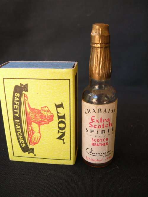 Miniature Bottle " Charaise Extra Scotch Spirit". See discription and  pics for details