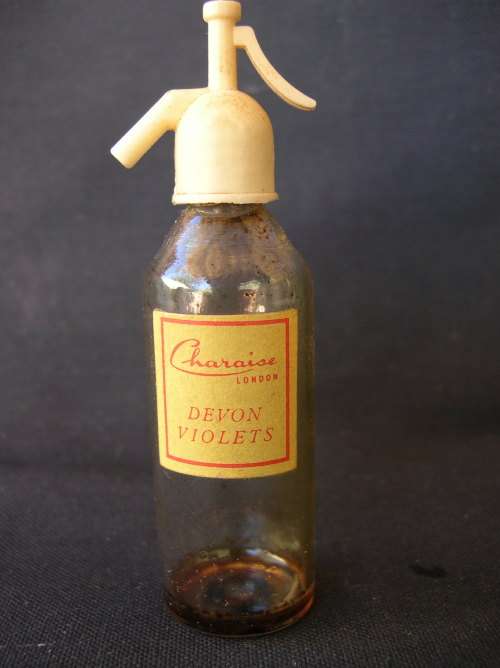 Miniature Bottle " Charaise London. Devon Violets. See discription, and pics for details.