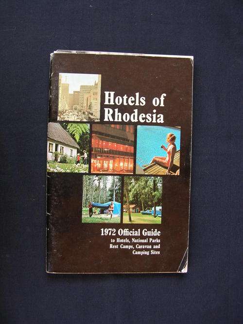 Hotels of Rhodesia. 1972 official guide. condition good see description, and pics for detail