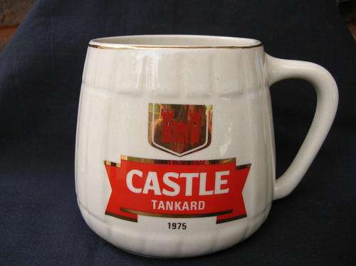 Castle Tankard 1975, Barbour Rhodesia, condition good see pics for details