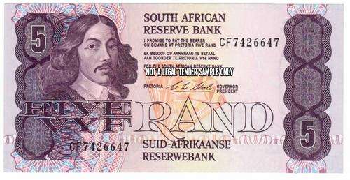 R5 Note serial No.CF7426647  . Very good condition. See scans for details