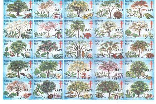 Rhodesia Christmas stamps 1975, condition very good see scan for details