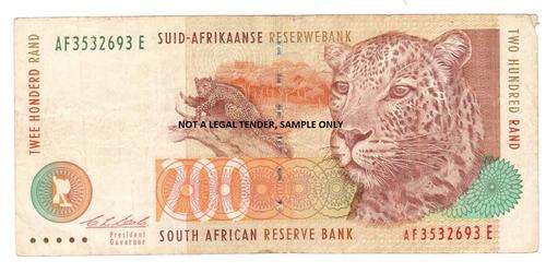 R200 Note CL Stals AF3532693E, see scans, well circulated