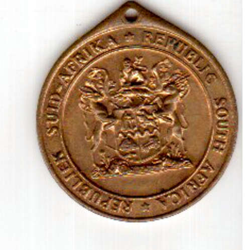 South African "Republic Day" Medal, Clasp is missing Dated 31-05-1961 see scans for details