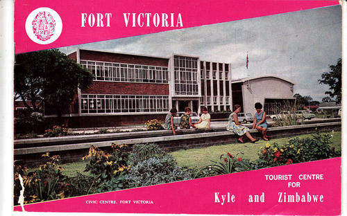 Fort Victoria (Rhodesia) Tourist Guide, Kyle and Zimbabwe.No date given, condition good