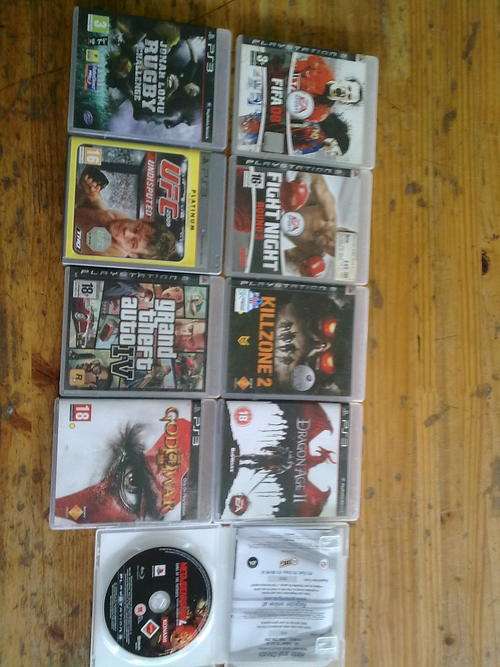 9 X PS3 games