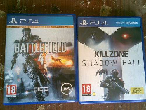Battlefield 4 and Killzone Shadow Fall # PS4