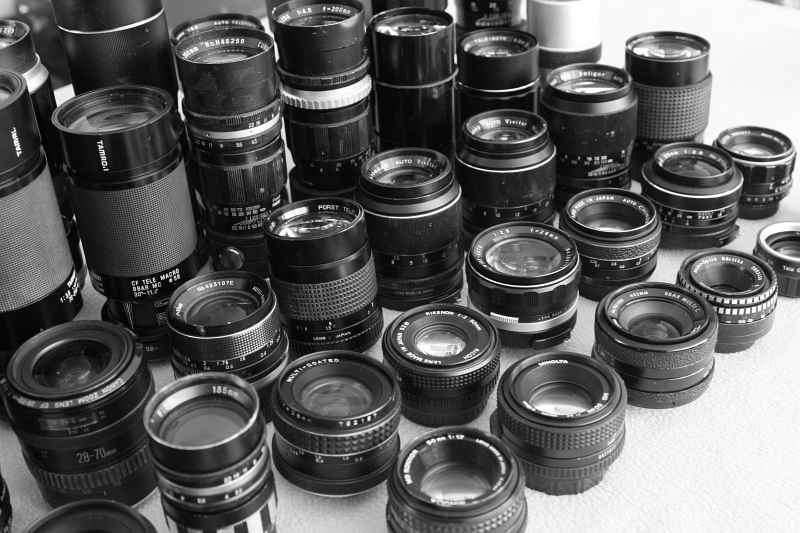 Manual Focus lenses ...