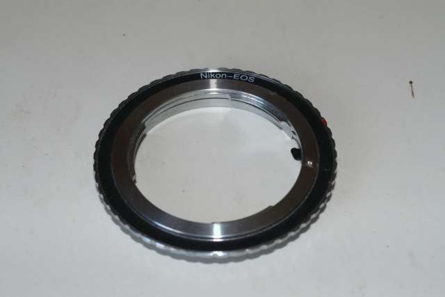 Nikon F to Canon EF adapter